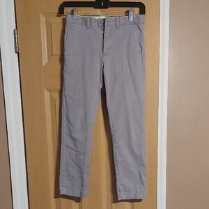 J. Crew Light Gray Chinos Size 8